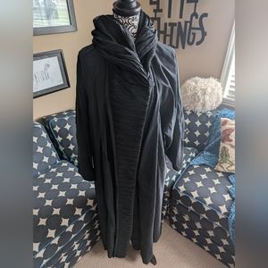 Vintage swing raincoat with crossbody bag M